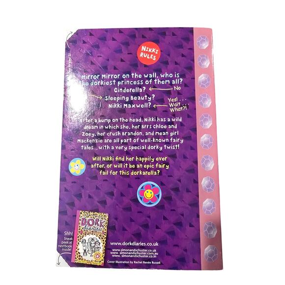 Dork Diaries Once Upon a Dork #8 Paperback by Rachel Renee Russell - Picture 2 of 5